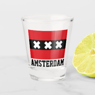 Amsterdam Flag Shot Glass