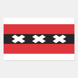 Amsterdam Flag Sticker