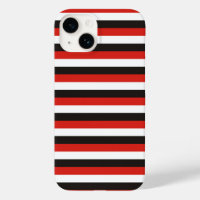 amsterdam flag stripes pattern red white black net