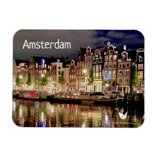 Amsterdam fridge magnet by Velvet Escape