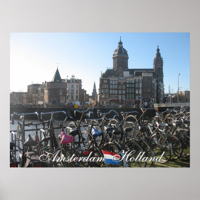 Amsterdam Holland Poster (Front)