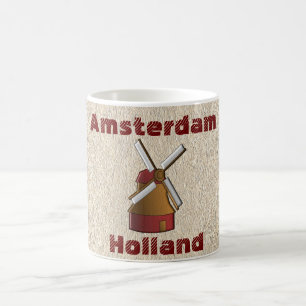 Amsterdam Holland - tasse de café souvenir