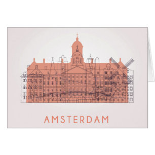 Amsterdam, horizon de Pays-Bas   des points de