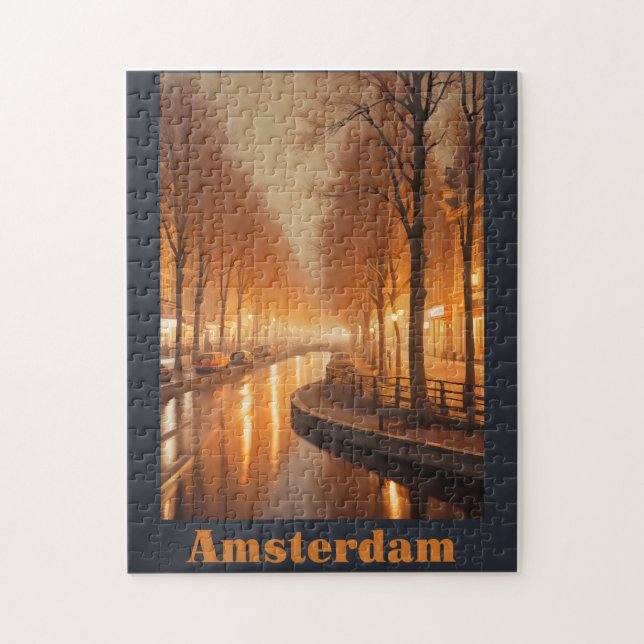 Amsterdam Jigsaw Puzzle (Vertical)