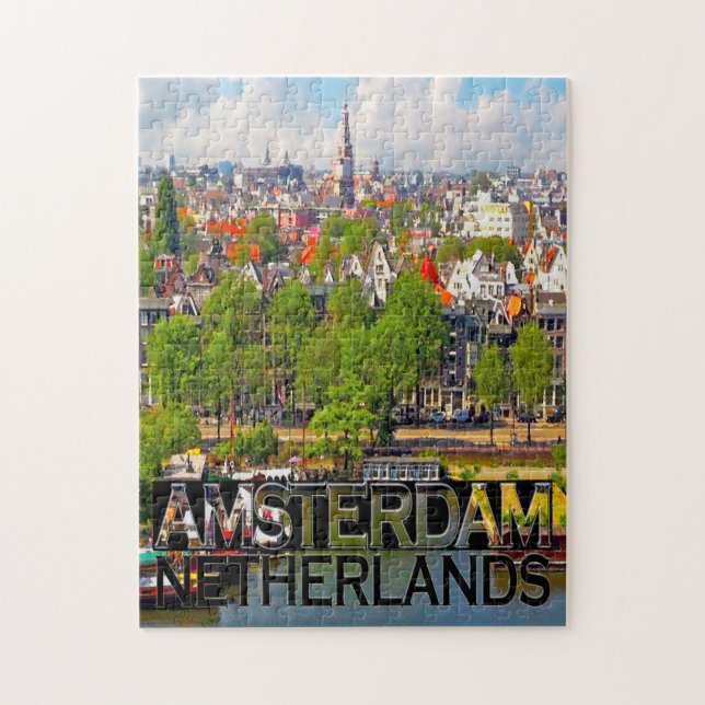 Amsterdam Jigsaw Puzzle (Vertical)
