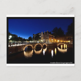 Amsterdam Keizersgracht, Carte postale