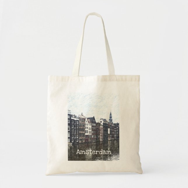 Amsterdam loge le sac fourre-tout (Devant)