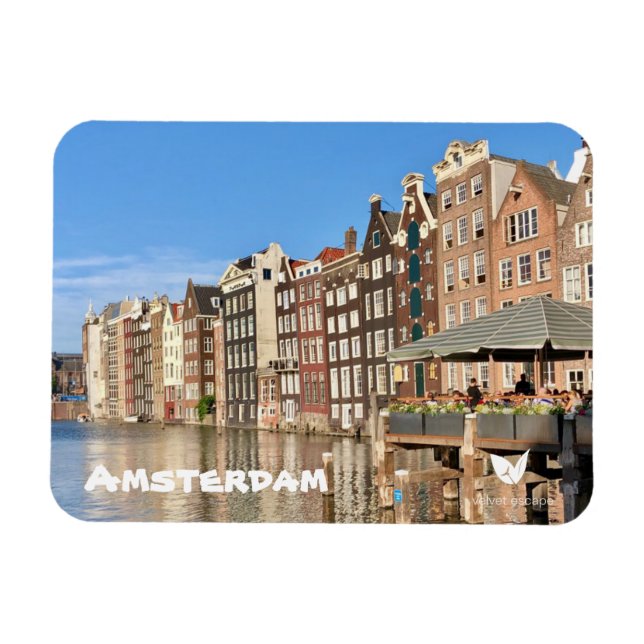 Amsterdam - magnet by Velvet Escape (Horizontal)