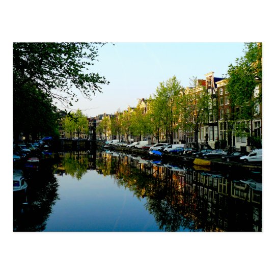 Amsterdam Mornings Postcard