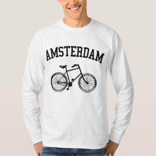 Amsterdam - Netherlands Bicycle Bike Holland Gift T-Shirt