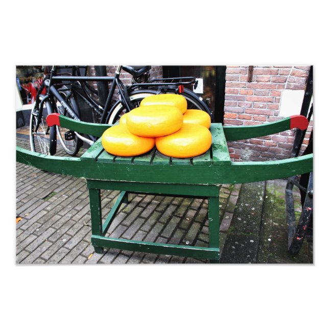 Amsterdam, Netherlands, Cheese, Shop, Photo Print (Front)