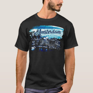 Amsterdam Netherlands Holland Cityscape 1 T-Shirt