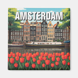Amsterdam Netherlands Magnet