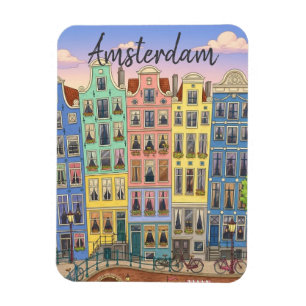 Amsterdam Netherlands Magnet