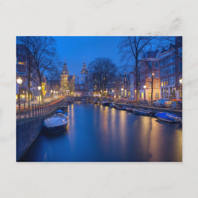 Amsterdam, Netherlands Photography Postcard (Front)