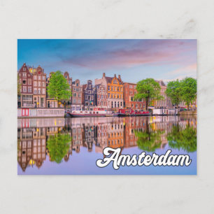 Amsterdam, Netherlands Postcard