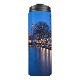 Amsterdam Night Wallpaper-67657 Thermal Tumbler