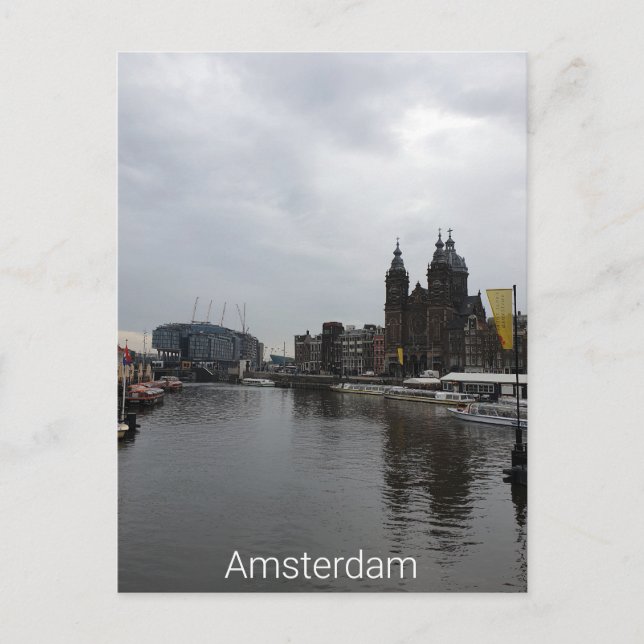 Amsterdam Postcard (Front)