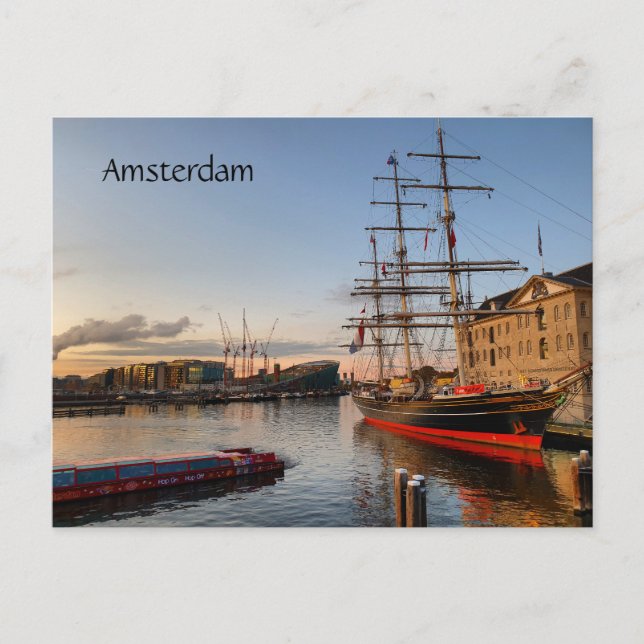 Amsterdam Postcard (Front)