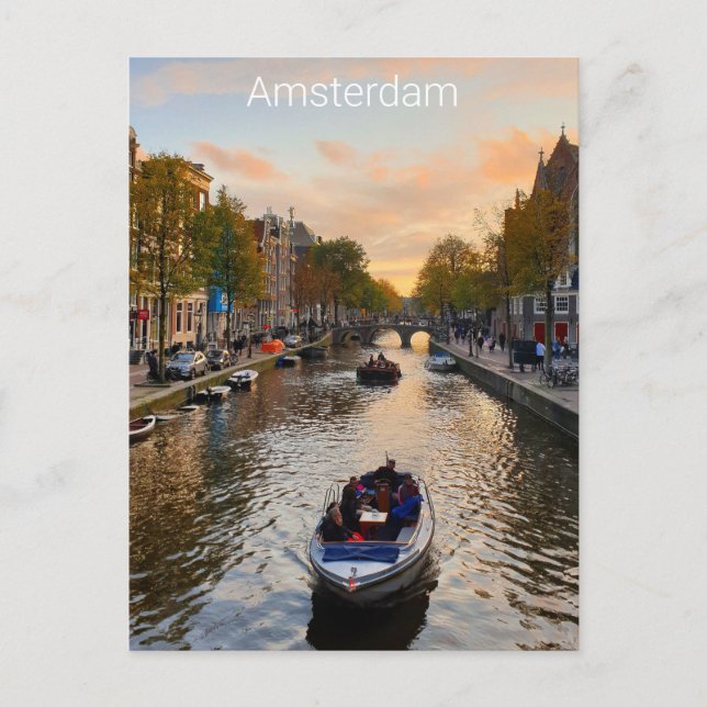 Amsterdam Postcard (Front)