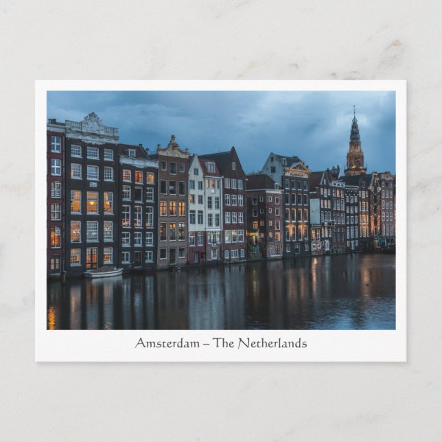 Amsterdam Postcard (Front)