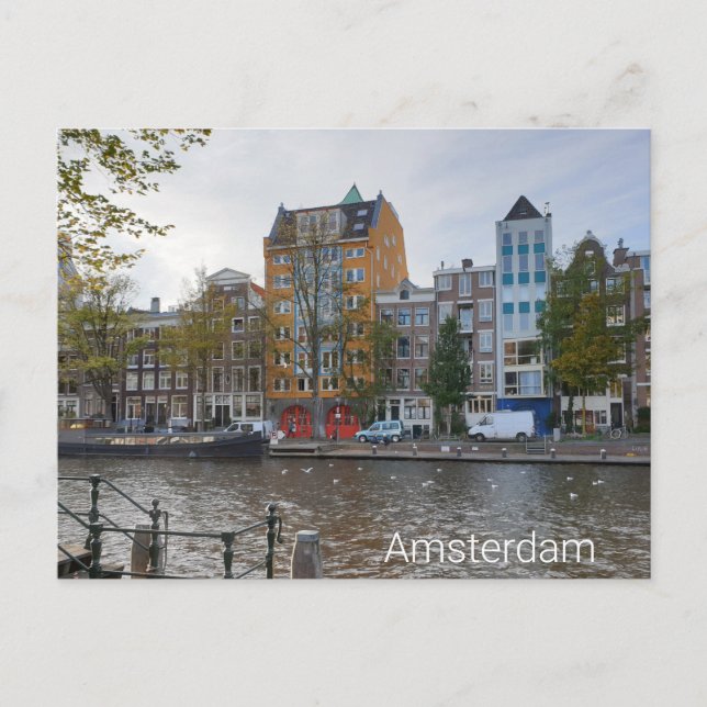 Amsterdam Postcard (Front)