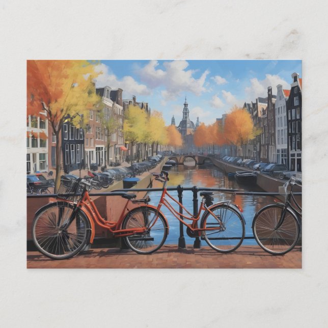 Amsterdam Postcard (Front)