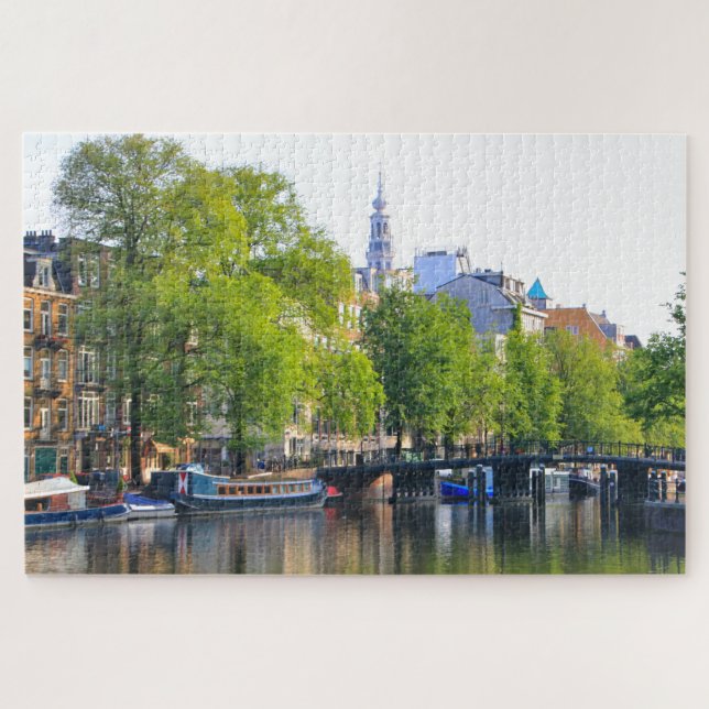 Amsterdam reflections, Holland  Jigsaw Puzzle (Horizontal)