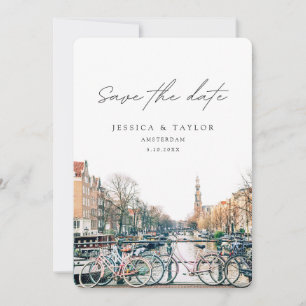 Amsterdam Save the Date Faire-part de mariage