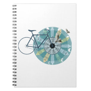 Amsterdam skyline notebook