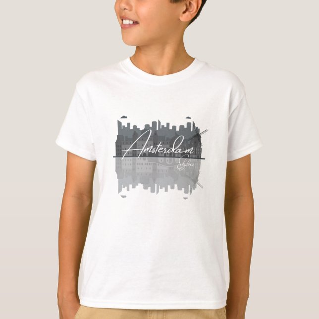 Amsterdam Skyline T-Shirt (Front)