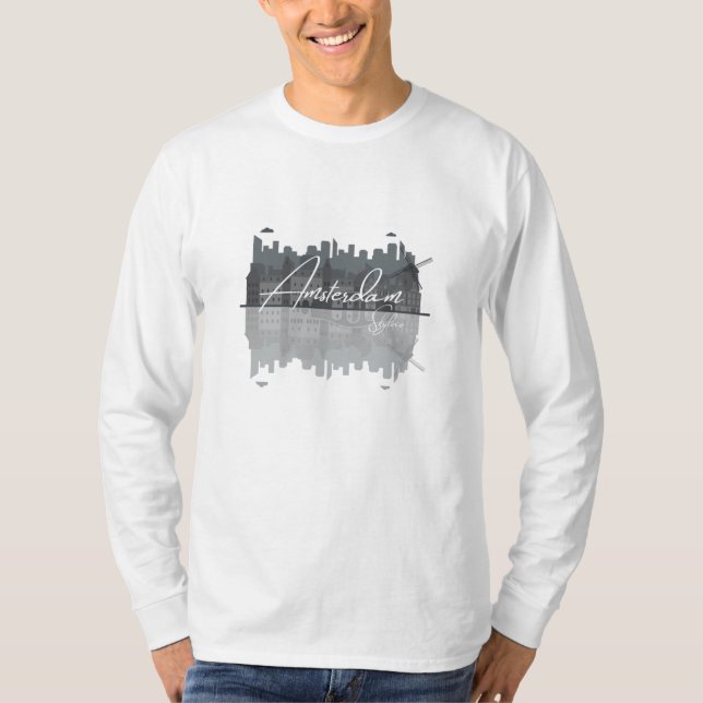 Amsterdam Skyline T-Shirt (Front)