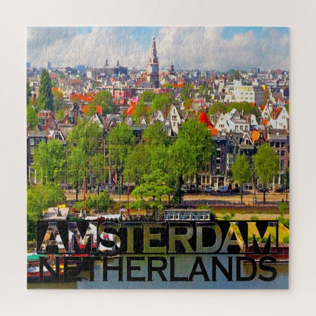Amsterdam Square Puzzle (Vertical)