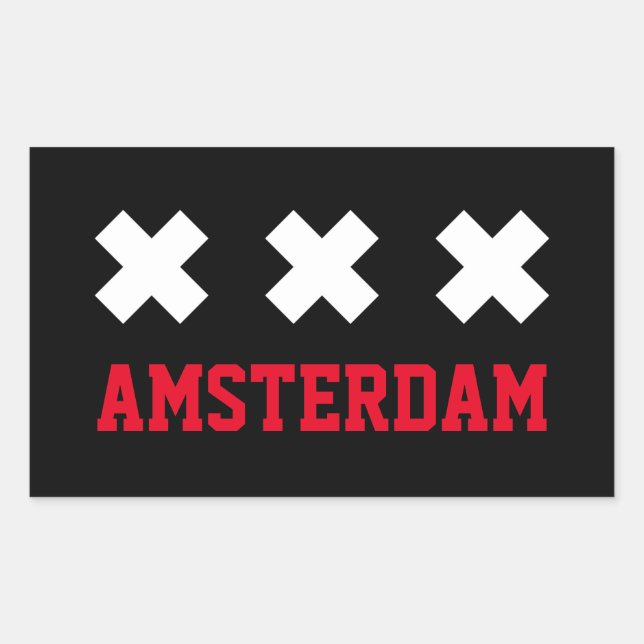 Amsterdam Sticker (Front)
