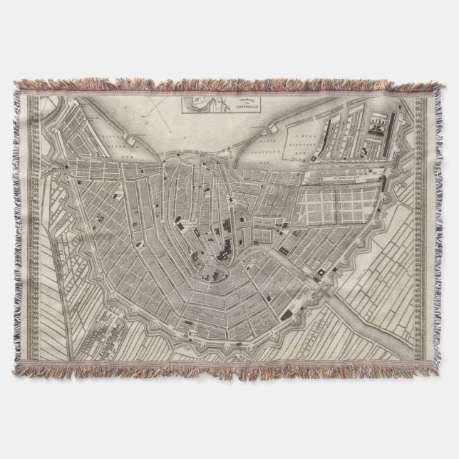 Amsterdam Throw Blanket (Front)