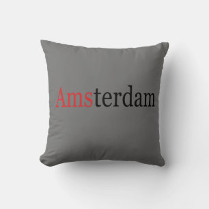 Amsterdam Throw Pillow