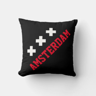 Amsterdam Throw Pillow