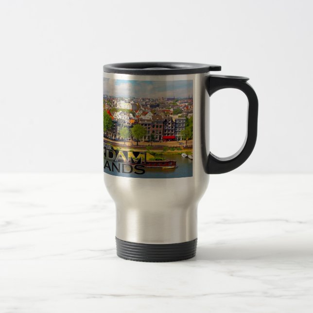 Amsterdam Travel Mug (Right)
