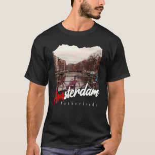 Amsterdam Vintage   Netherlands  Holland   Amsterd T-Shirt