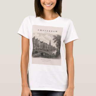 Amsterdam | Vintage Travel City Design T-Shirt