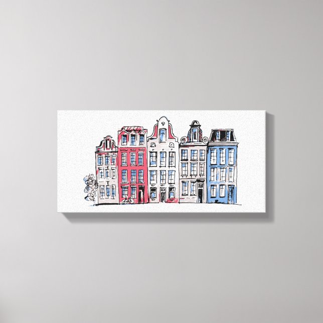 Amsterdam-| Zazzle_Growshop. Canvas Print (Front)