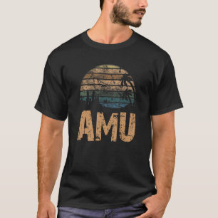 AMU Vintage Sunset Distressed T-Shirt