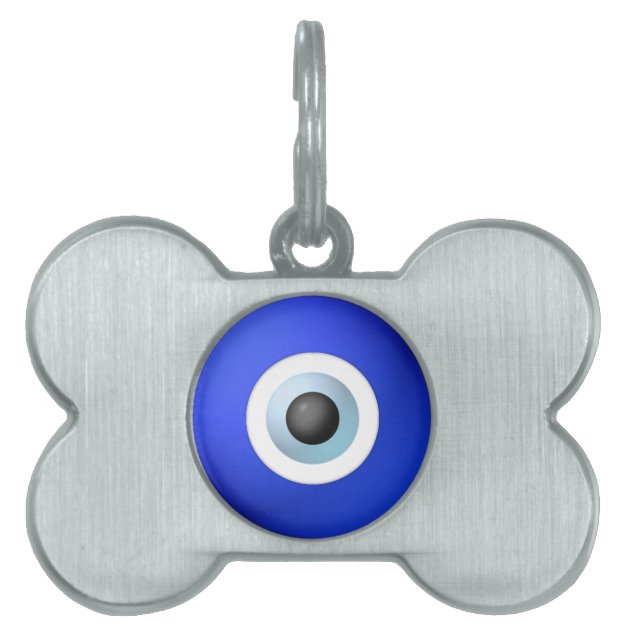 evil eye dog tag