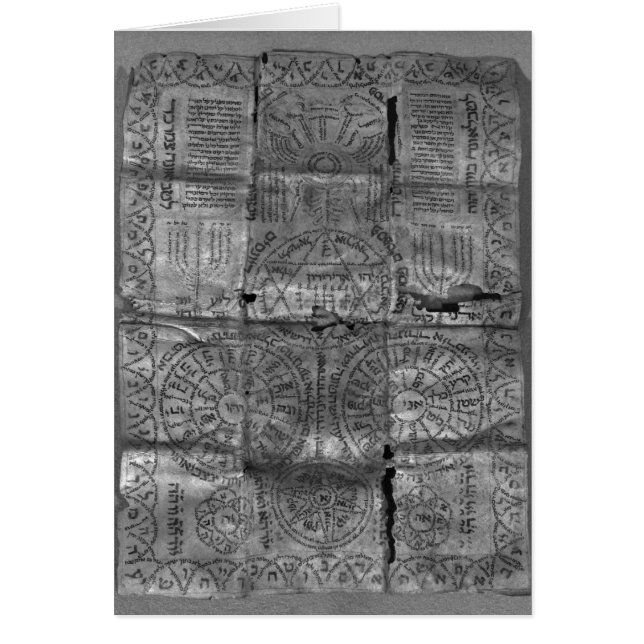 Amulette cabalistique (Devant)