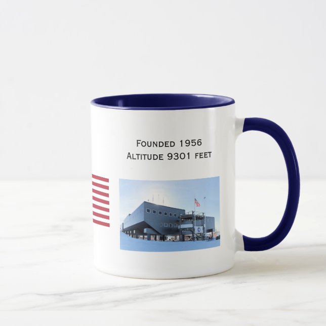 Amundsen-Scott South Pole  Station Mug (Right)