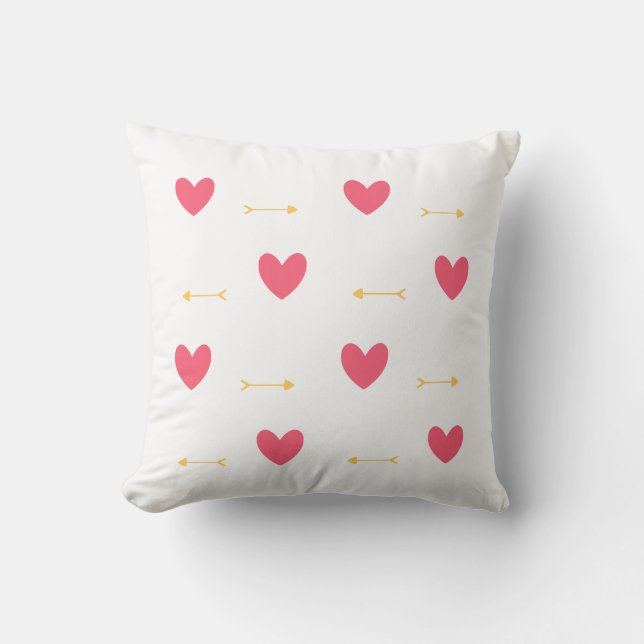 Amur amor  throw pillow (Front)