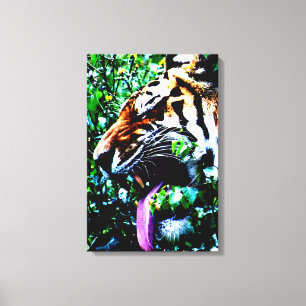 Amur Tiger 16x24 (40x60cm) waccnm Canvas Print