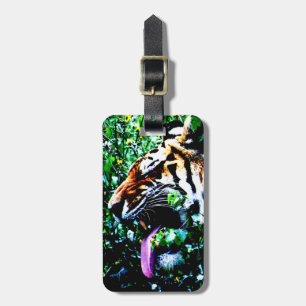 Amur Tiger cd ltcnm Luggage Tag