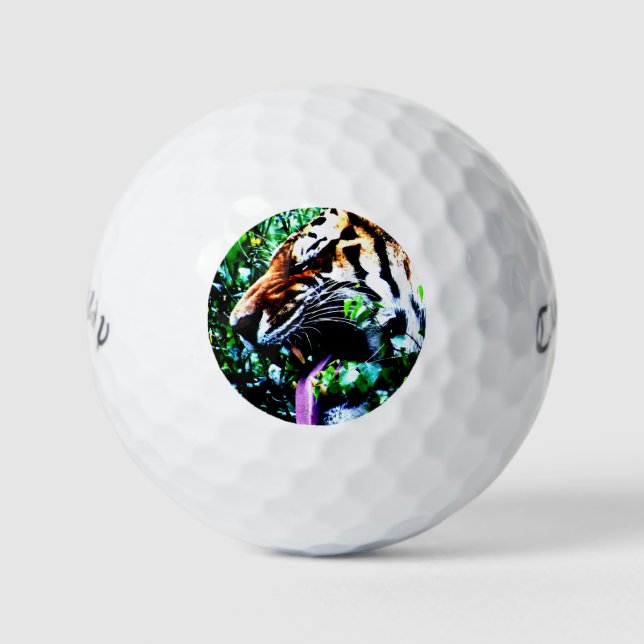 Amur Tiger cwb gbcnm Golf Balls (Front)