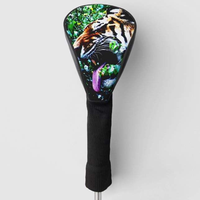 Amur Tiger dccna Golf Head Cover (Front)